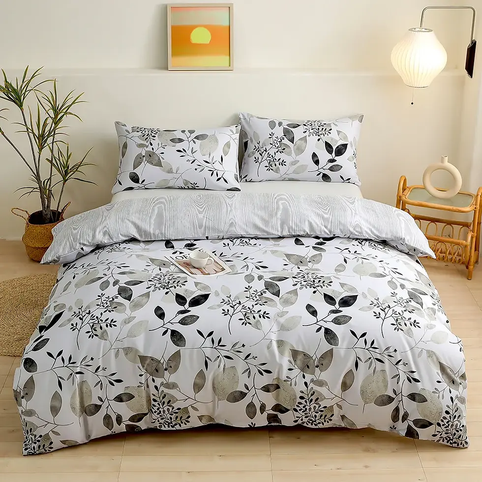 Thumbnail: Cotton Floral Bedding Set 