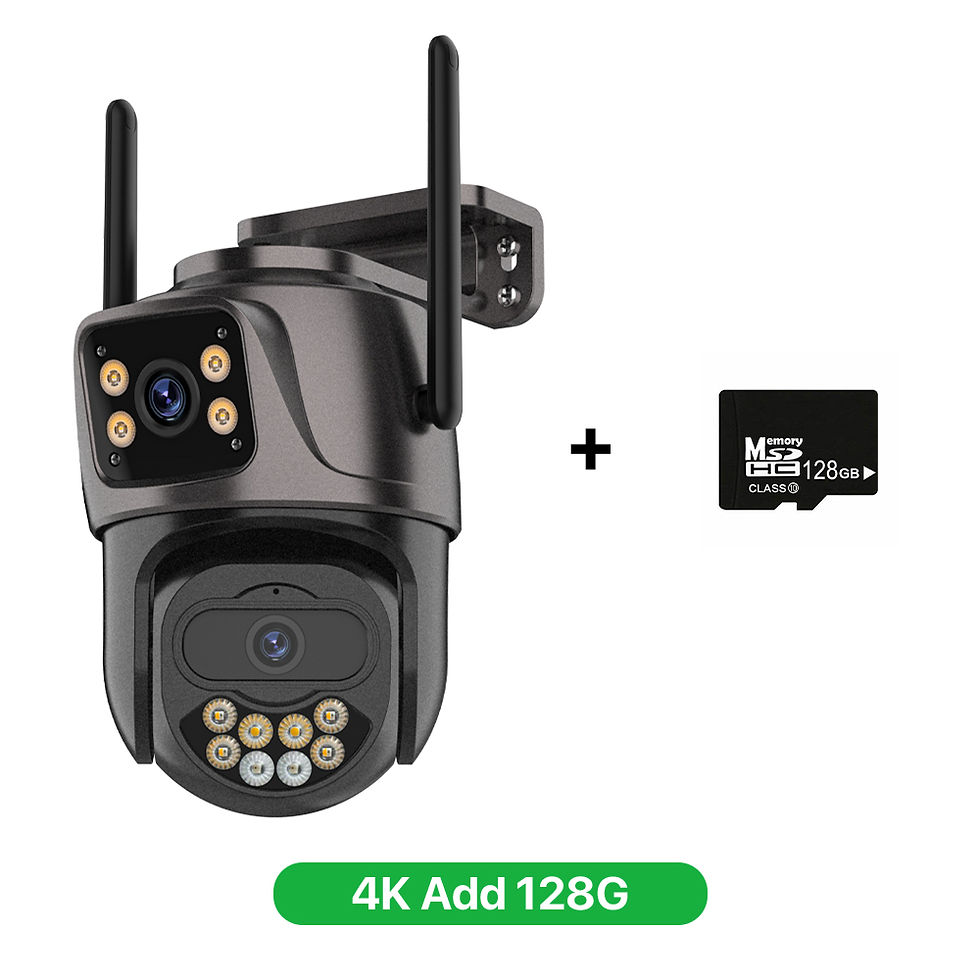 Thumbnail: 6K 9MP HD IP Camera Outdoor Three-Lens External WiFi Camera