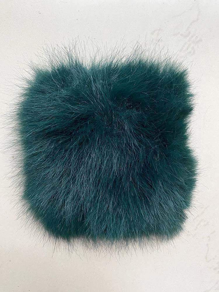Thumbnail: Long Furry Faux Fur Coat / Jacket