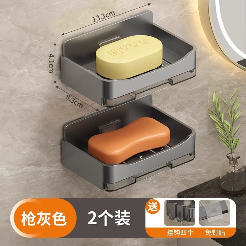 Thumbnail: Modern bathroom wall mounted soap dish without water accumulation new balcony so
