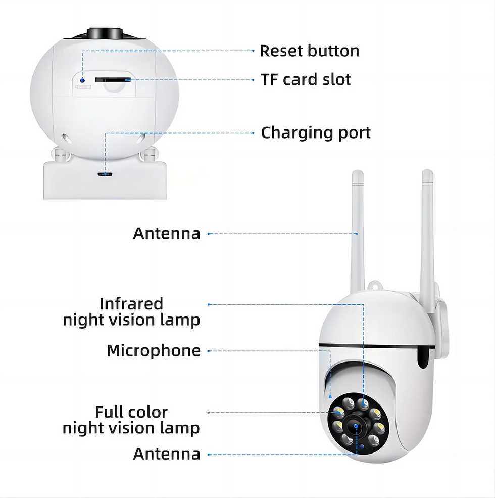 Thumbnail: 3MP WiFi  Audio Wireless Surveillance Camera