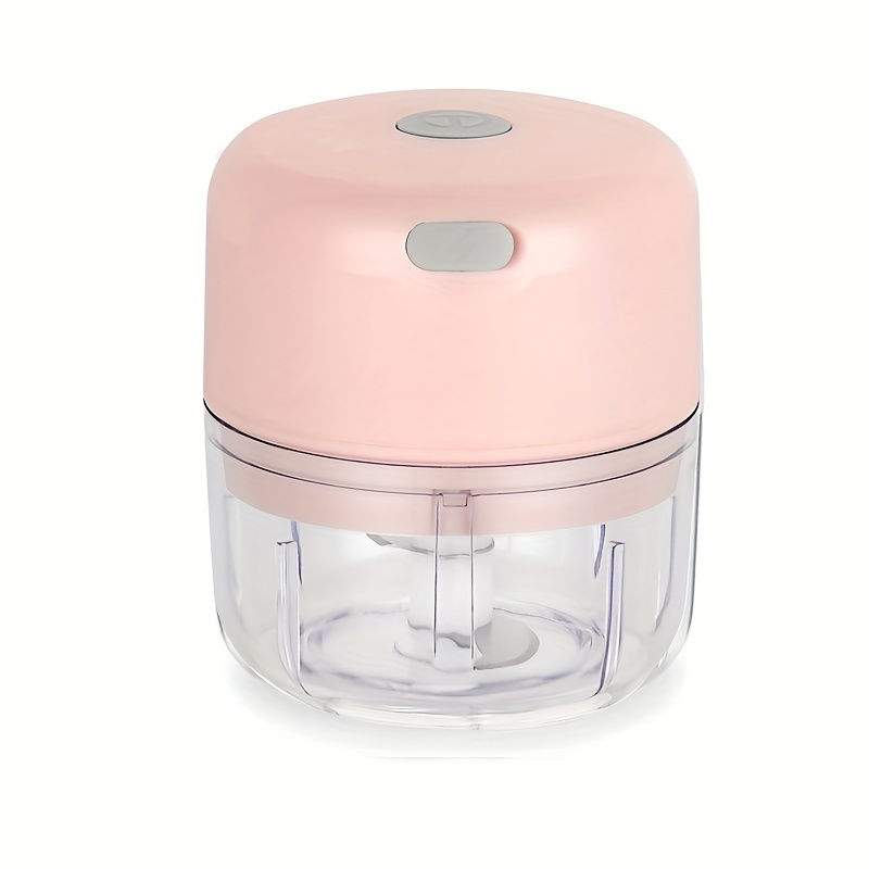 Thumbnail: 100ml/250ml USB Rechargeable Mini Kitchen Garlic Press Electric Garlic Chopper &