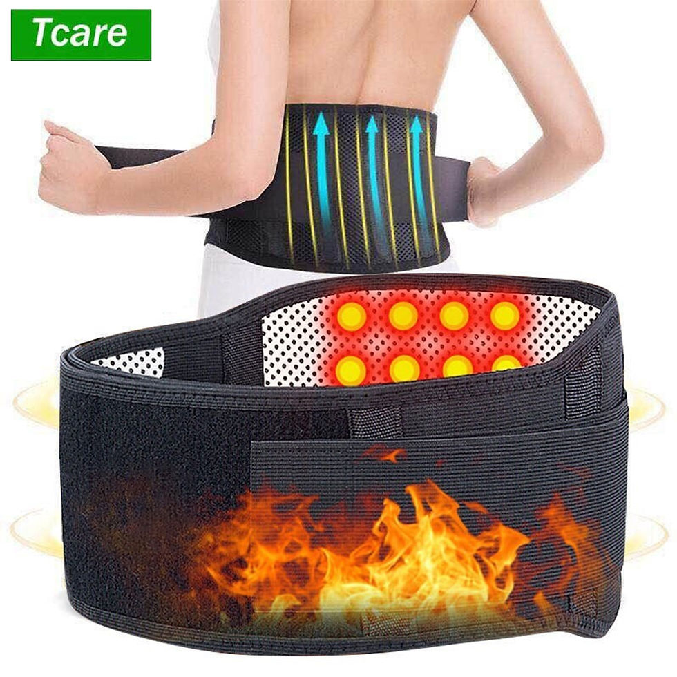 Thumbnail: Adjustable Back Waist Support Belt 
