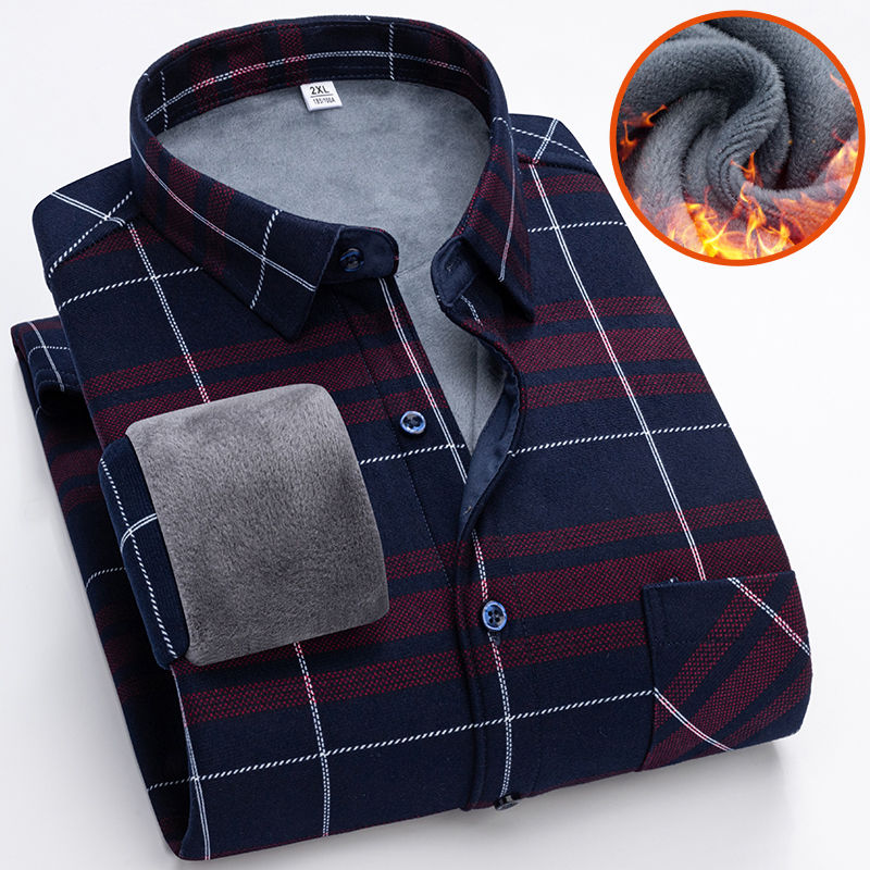 Thumbnail: Thicken Fleece Shirt