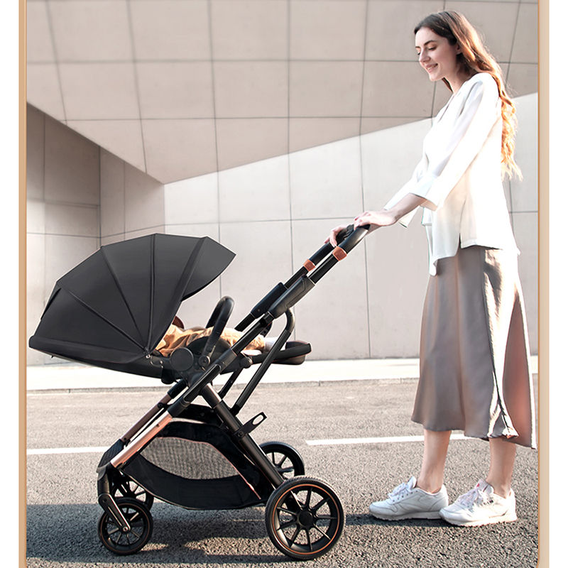 Thumbnail: 2024 New Arrival High View Portable Baby Stroller