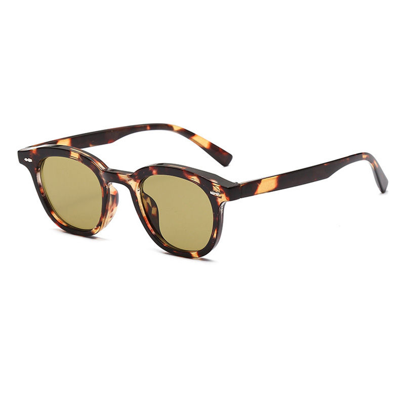 Thumbnail: SHAUNA Ins Popular Trending Small Round Sunglasses Fashion Nail Glasses UV400