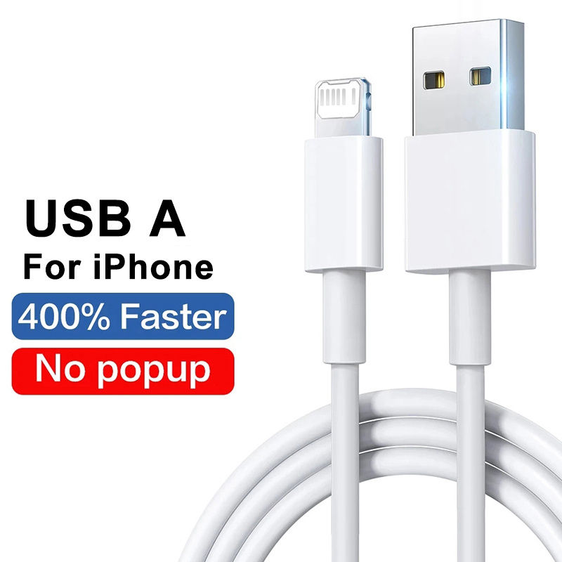 Thumbnail: USB-C to Lightning Fast Charging Cable, PVC Flat Design, Female to Male Connecto