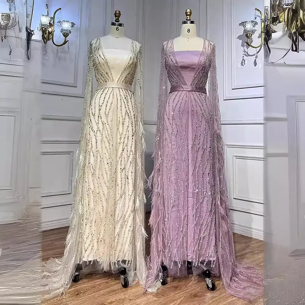 Thumbnail: Elegant Sexy Long Evening Dress Socialite Style Air Field Hostess Performance Go