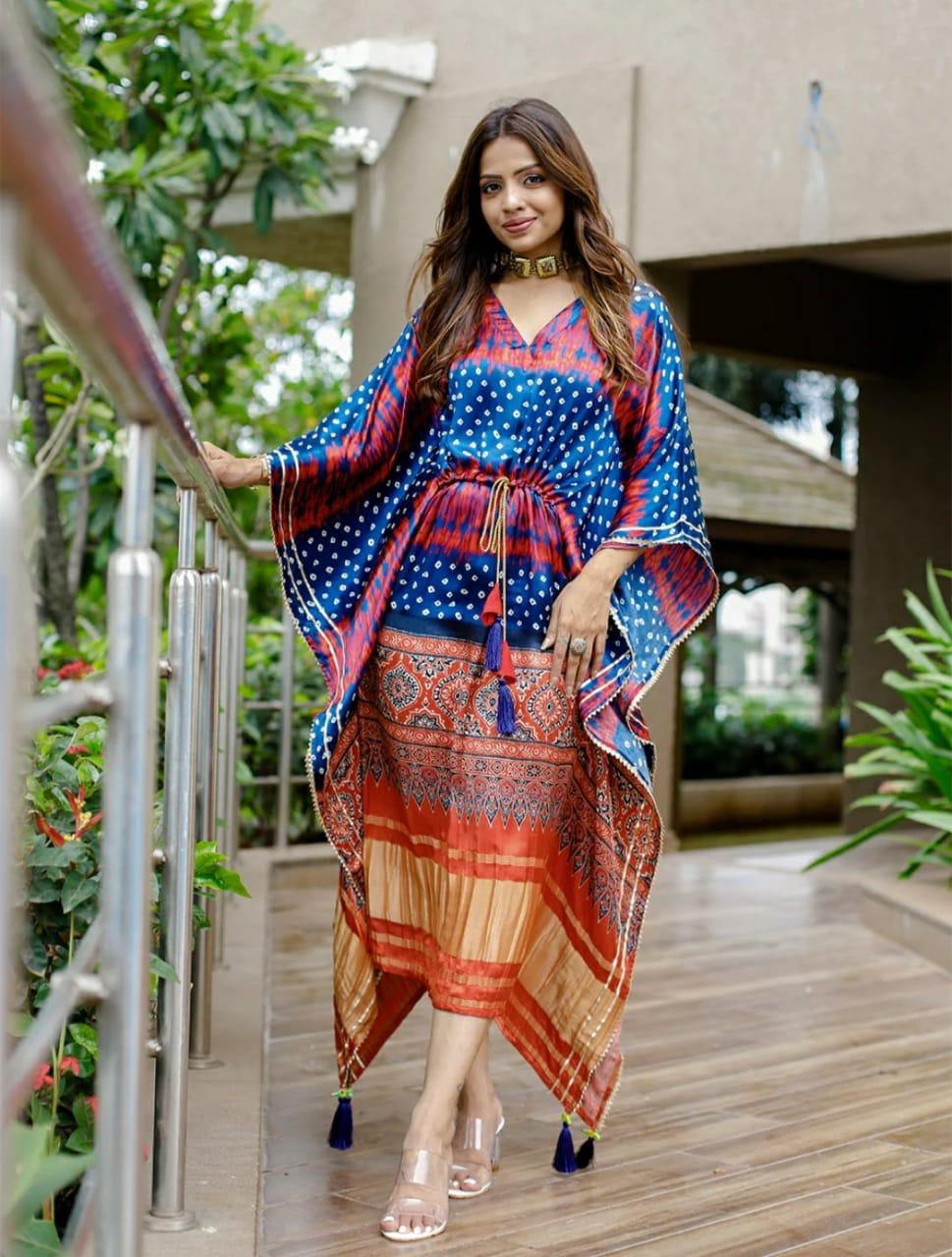 Thumbnail: Satin Kaftan