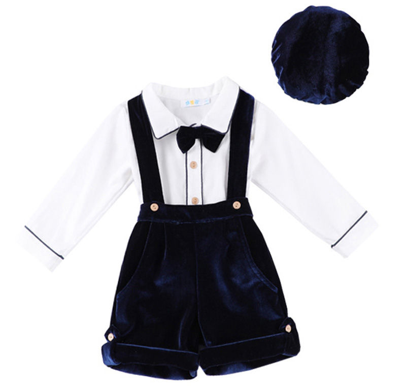 Thumbnail: Newborn Clothes Suit Baby Boy Clothing Sets for Birthday Wedding Party Children 