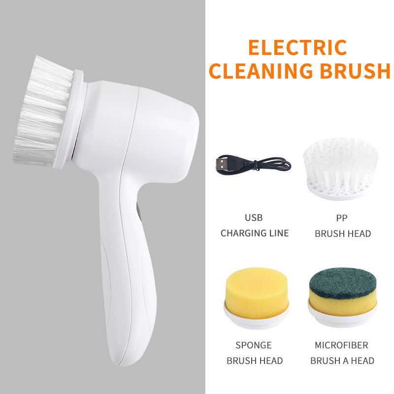 Thumbnail: Multi-functional Electric Cleaning Brush for Kitchen and Bathroom