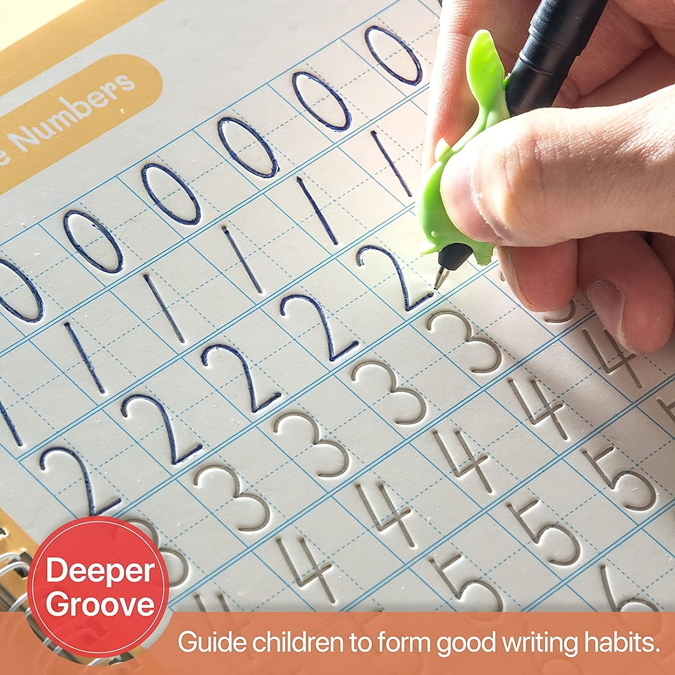 Thumbnail: Reusable English Writing Practice Book for Kids