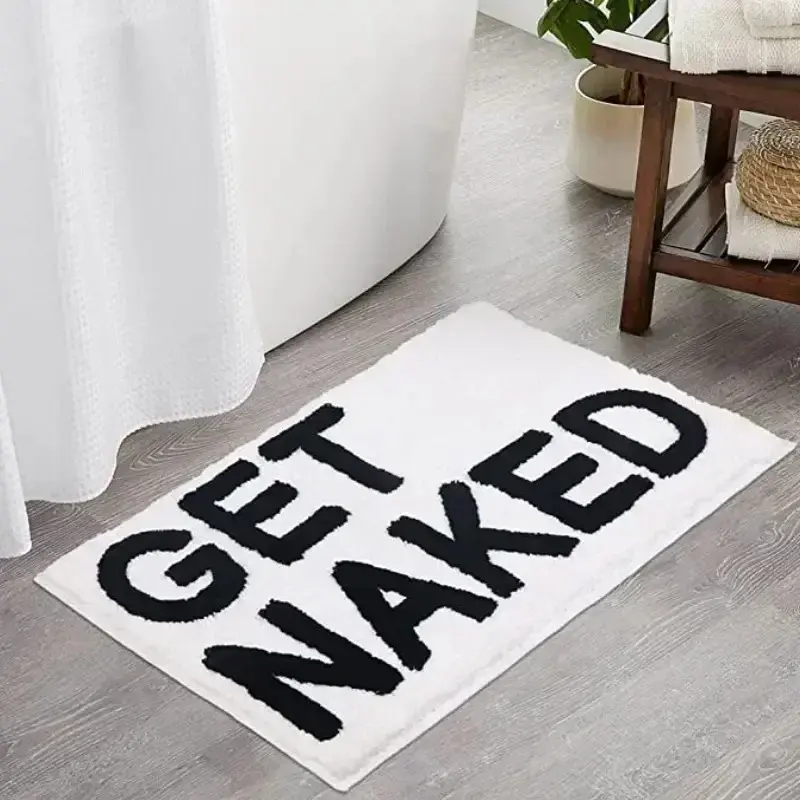 Thumbnail: Get Bath Mat Bathroom Rugs for Bathtub Mat Cute Bath Rugs for Apartment Decor Tu