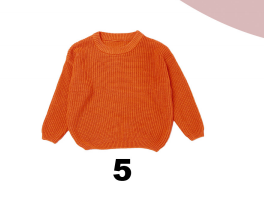 Thumbnail: Personalized Baby Sweater, Custom Name Sweater, Hand Embroidery Name Sweater，N