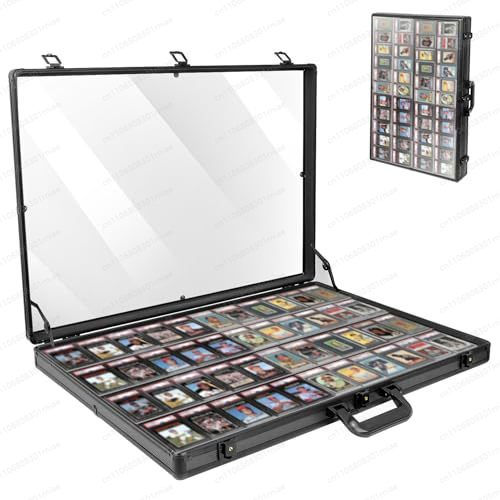 Thumbnail: Aluminum Alloy Toolbox Card Silver Storage Box Night Market Stall Box Portable F