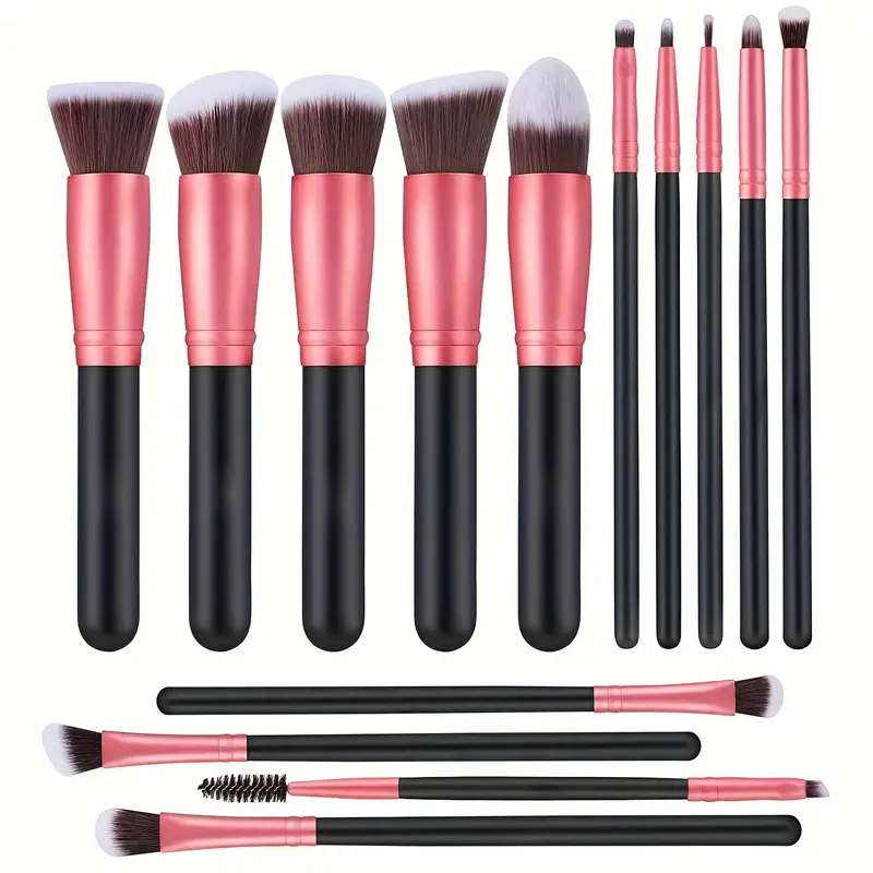 Thumbnail: NEW 14PCS Makeup Brushes Set  Soft Fluffy Foundation Blush Powder Eyeshadow Blen