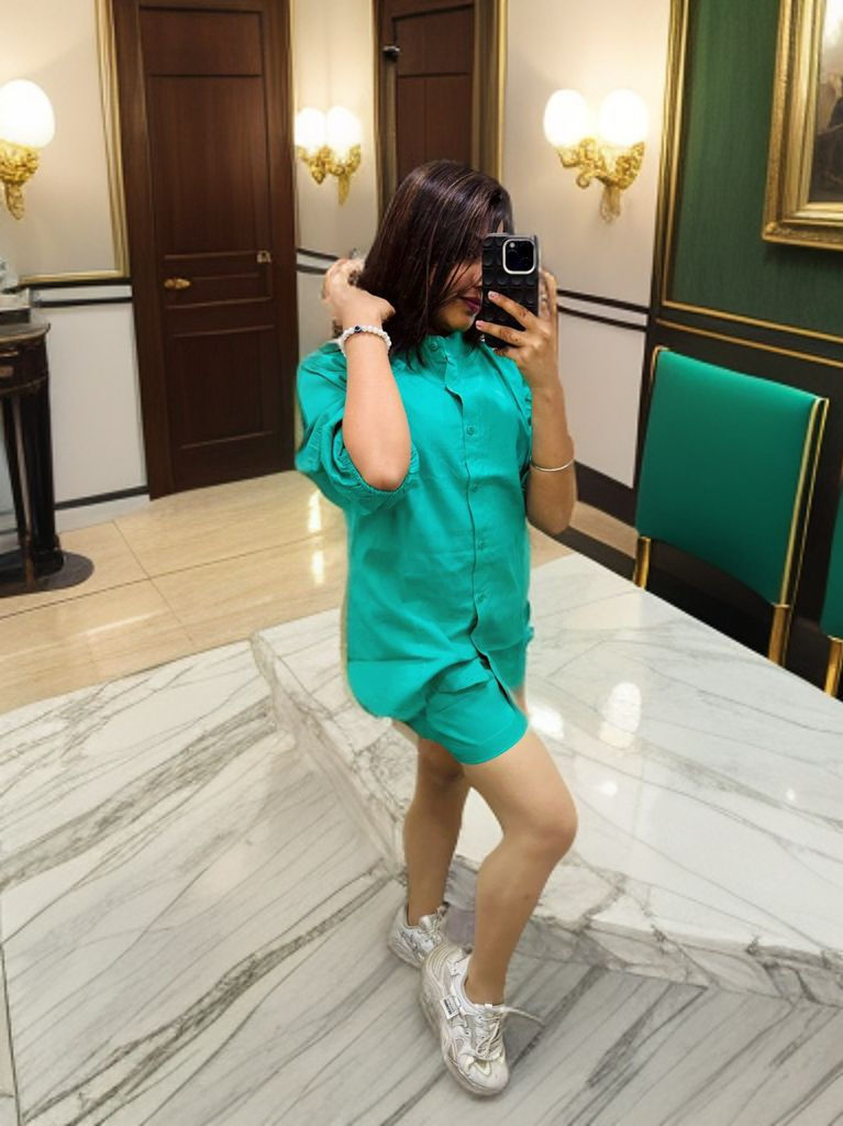 Thumbnail: Shirt & Short Set for Women