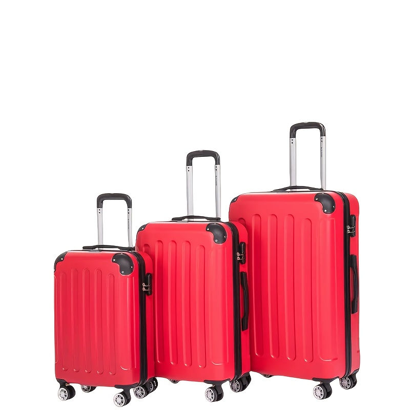 A Set Of 3 Suitcases (medium+large+extra Large) - Waterproof, Durable, And Styli