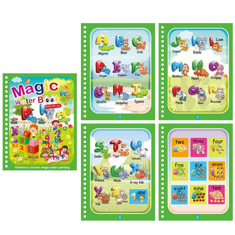 Thumbnail: Magic Water Drawing  Coloring Books
