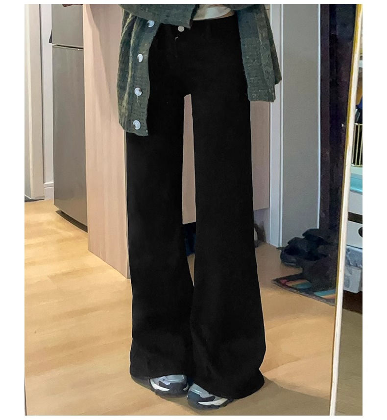 Thumbnail: High Waist A-Line Denim Jeans Women's Spring Autumn New Sle Loose plus Size Pear