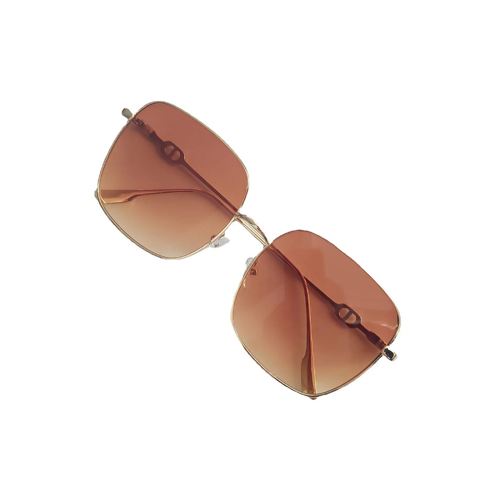 Thumbnail: New Luxury Sunglasses Women Rimless Square Sun Glasses Ladies Fashion Personalit