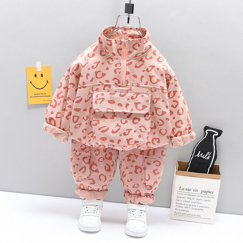 Thumbnail: Baby Boys / Girls Jacket & Pants Total 2Pcs/Set