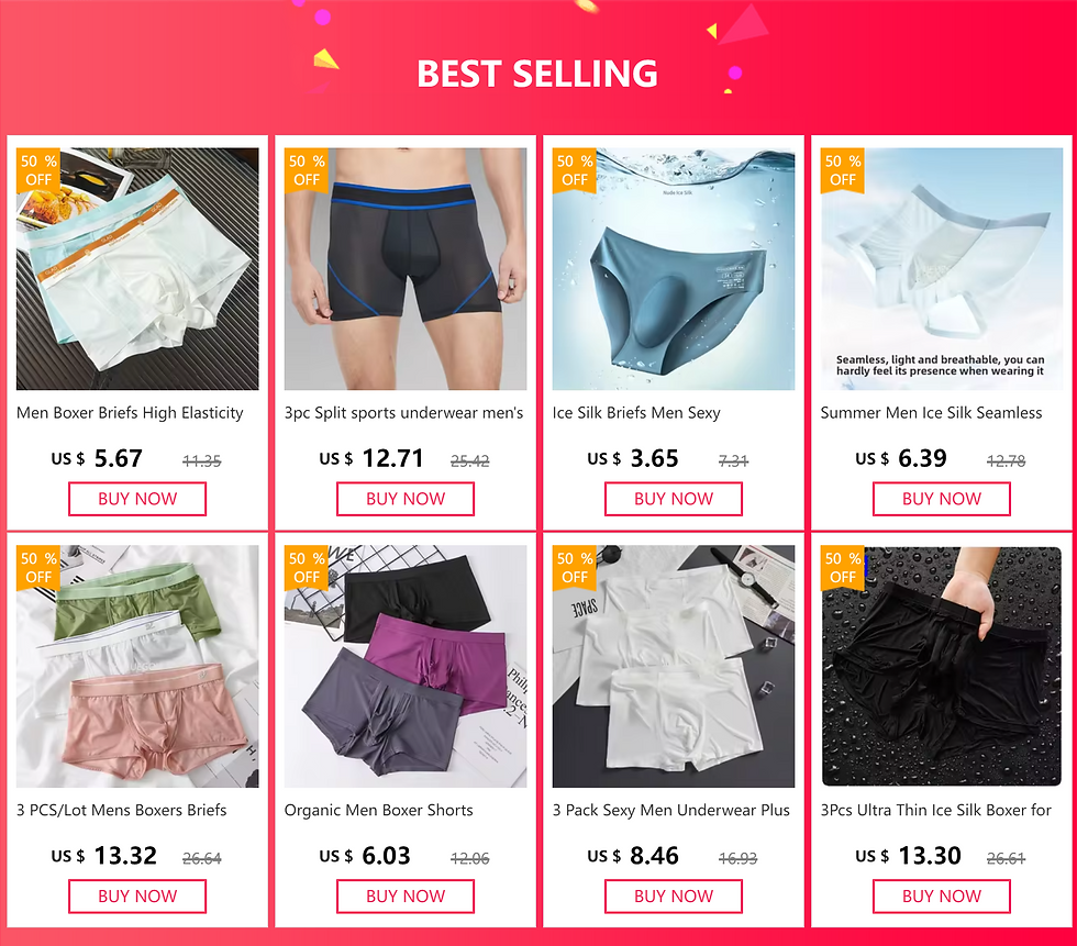 Thumbnail: Underpants Boxers Man Boxer Underwear for Men Mens Sexy Underwear Men's Boxer Br