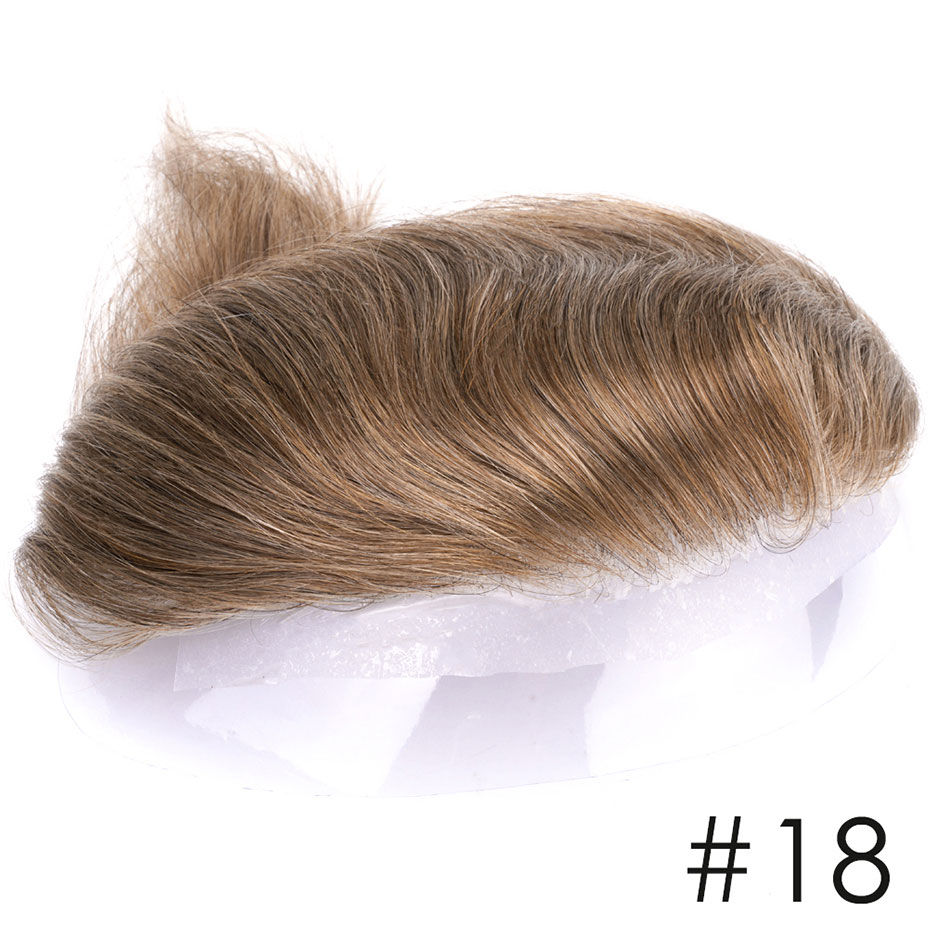 Thumbnail: 100% Human Hair Frontal Male Wig