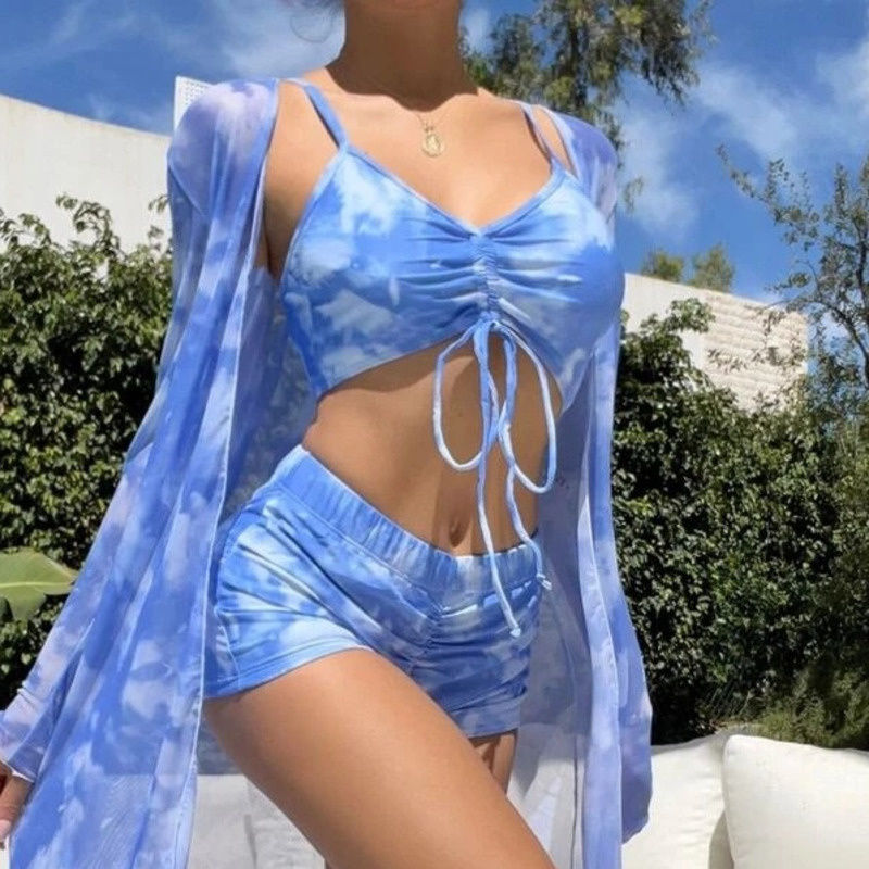 Thumbnail: Summer Print Swimsuits Sets