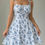 Thumbnail: Women's Summer Floral Spaghetti Strap Beach Short Dress,Womens Dresses,Woman Clo