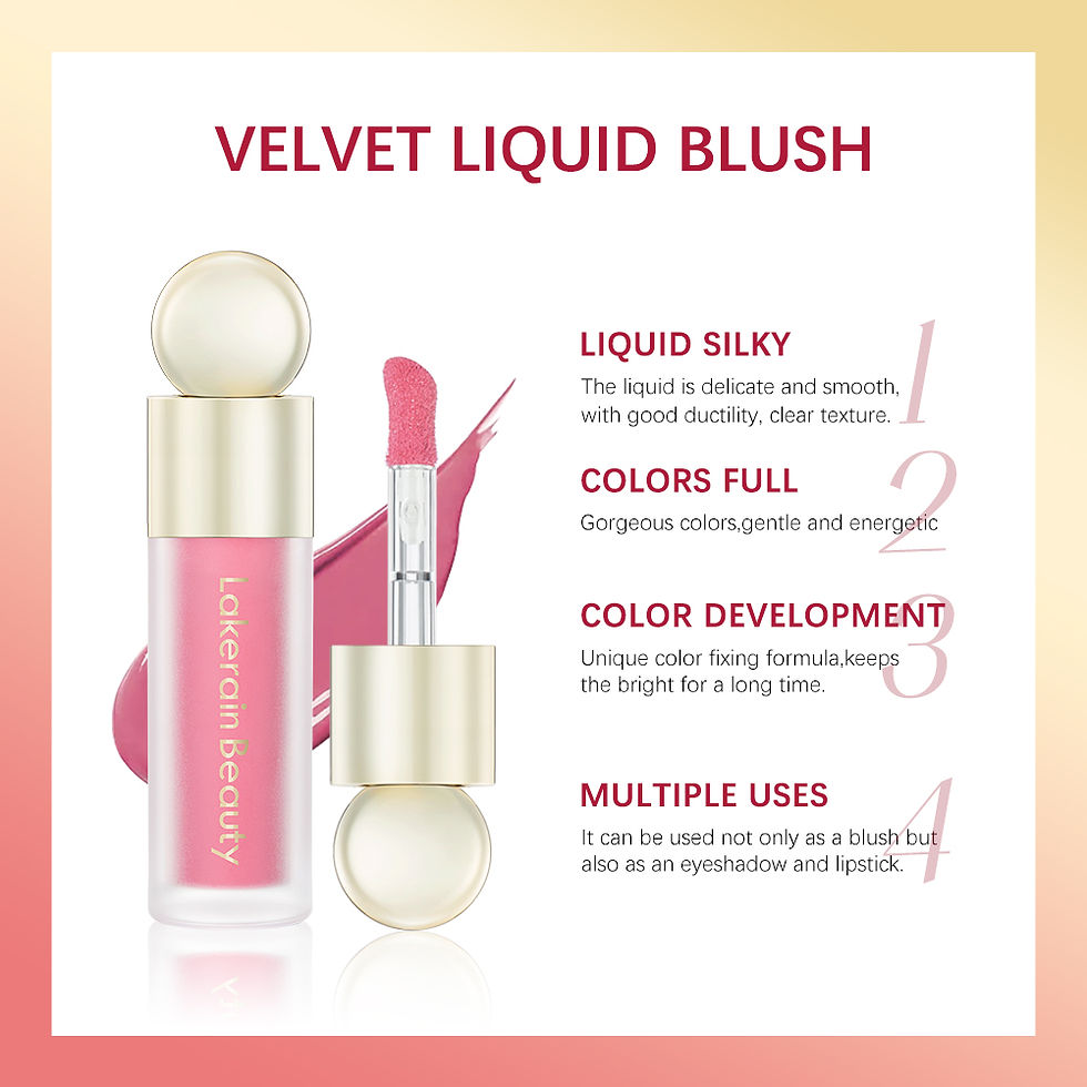 Thumbnail: Blush Liquid Blusher Real Makeup Blush Matte Palette Blusher Cosmetics Products 