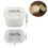 Thumbnail: 1set DIY Candle Jar Silicone Mould with Lid