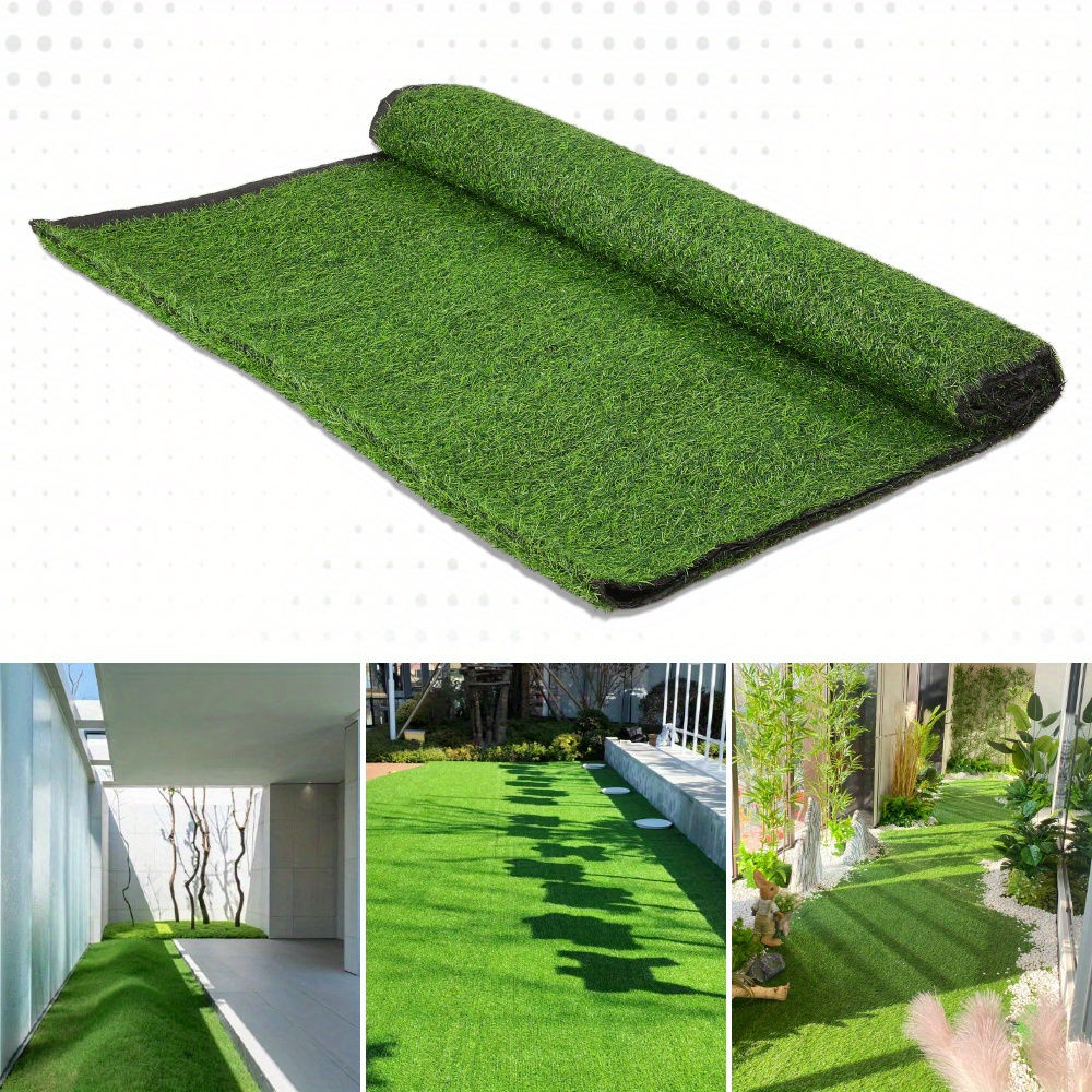 Faux Grass Synthetic Lawn 20mm Pile Height, High Density Fake Grass Turf for Dog