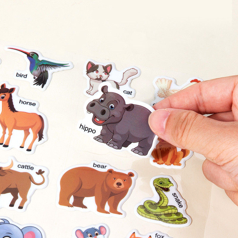 Thumbnail: Reusable Cartoon Sticker Book
