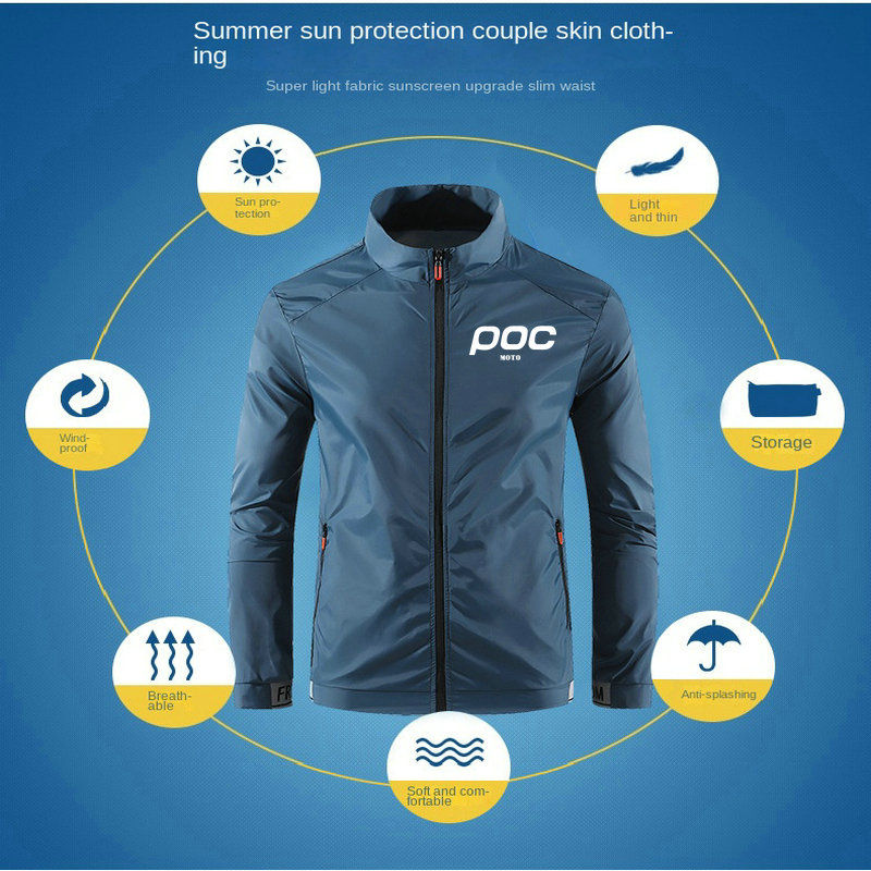 Thumbnail: Summer Men Windproof Waterproof Cycling Jacket