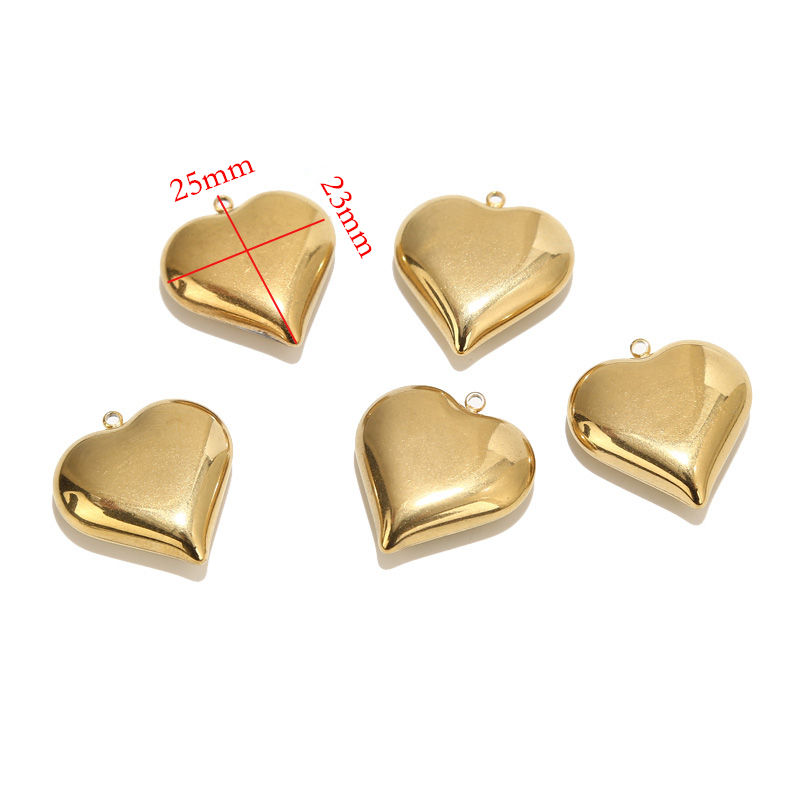 Thumbnail: Large Heart Charm Pendant