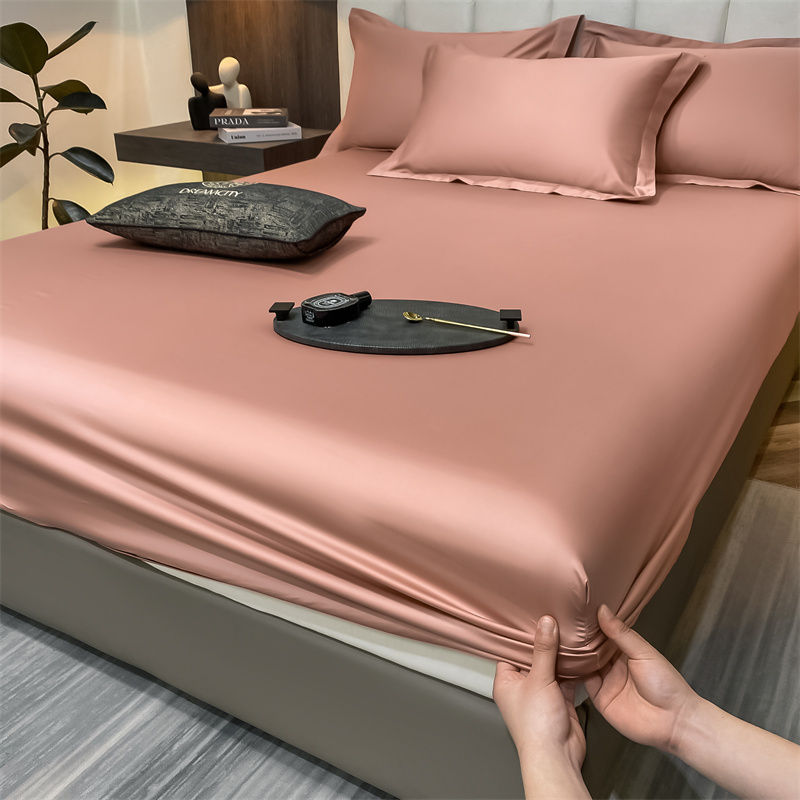 Thumbnail: High End Egyptian Cotton Fitted Sheet Solid Color