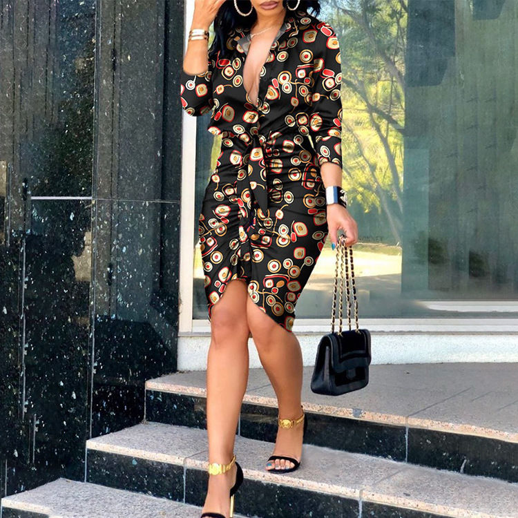 Thumbnail: Turtleneck Bodycon Dress
