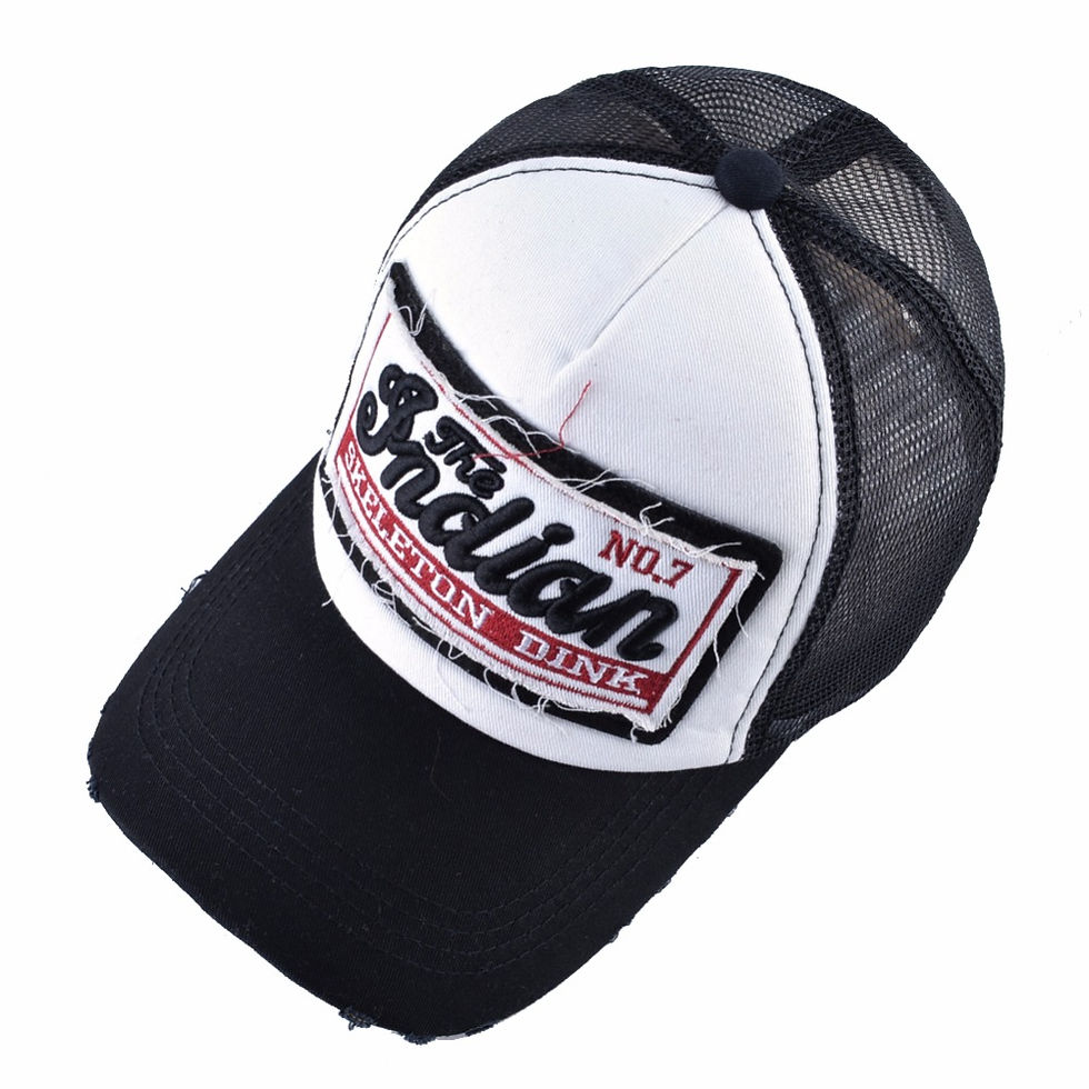Thumbnail: Fashion Letter Embroidery Baseball Cap For Men Women Summer Breathable Mesh Snap
