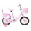 Thumbnail: Kids Bike 12-20in Bicycle for Girls Ages 3-13 Years with Training Wheels Basket 