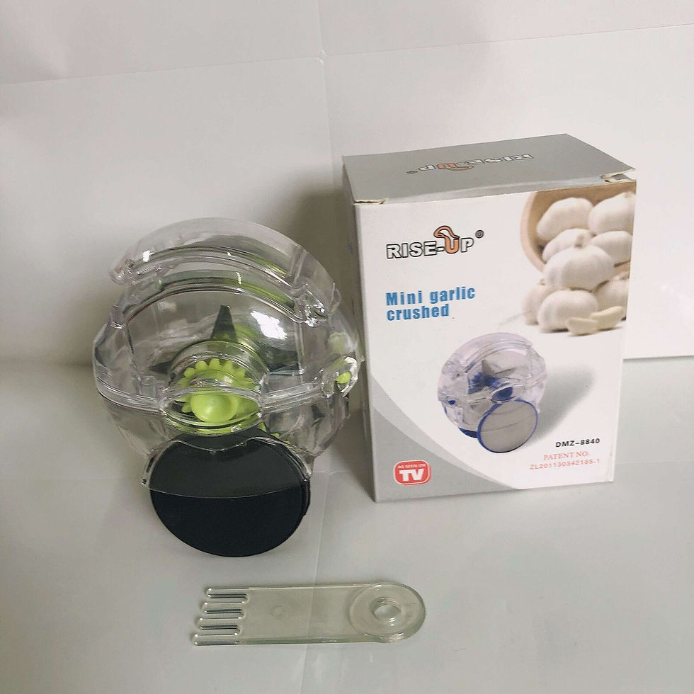 Thumbnail: Kitchen Convenient Multi-function Small Tools Roller Garlic Chopper Manual Quick