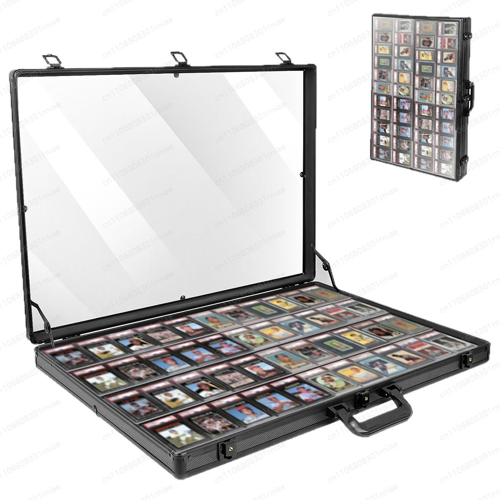 Thumbnail: Aluminum Alloy Toolbox Card Silver Storage Box Night Market Stall Box Portable F