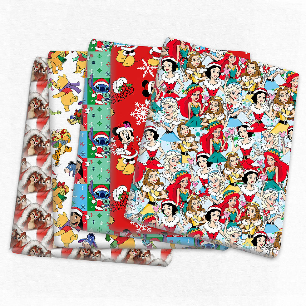 Disney Christmas Princess 50*145cm 100% Cotton Fabric Sewing Quilting Fabric Nee
