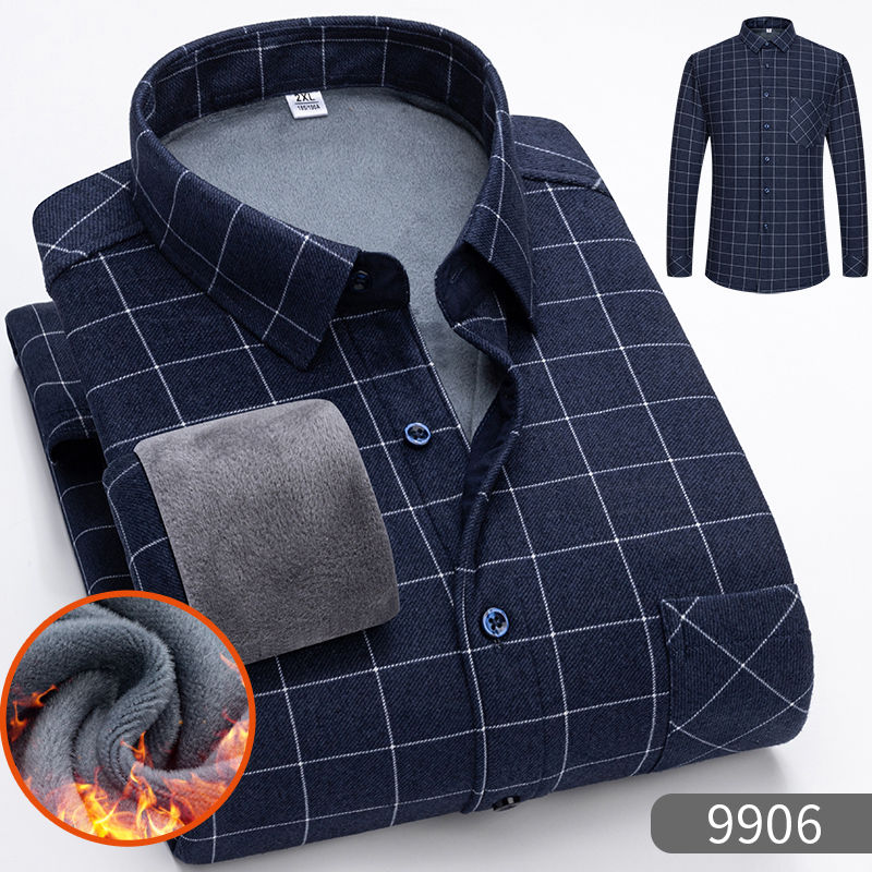 Thumbnail: Thicken Fleece Shirt