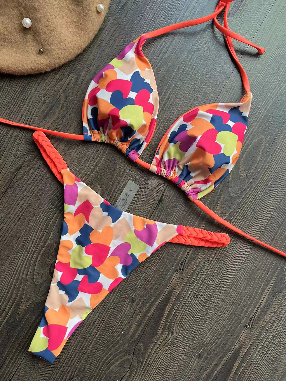 Thumbnail: Bikini High Waist Swimsuit