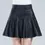 Thumbnail: Woman Skirts Elegant Plus Size New Fashion Korean Style Genuine Real Leather Ski
