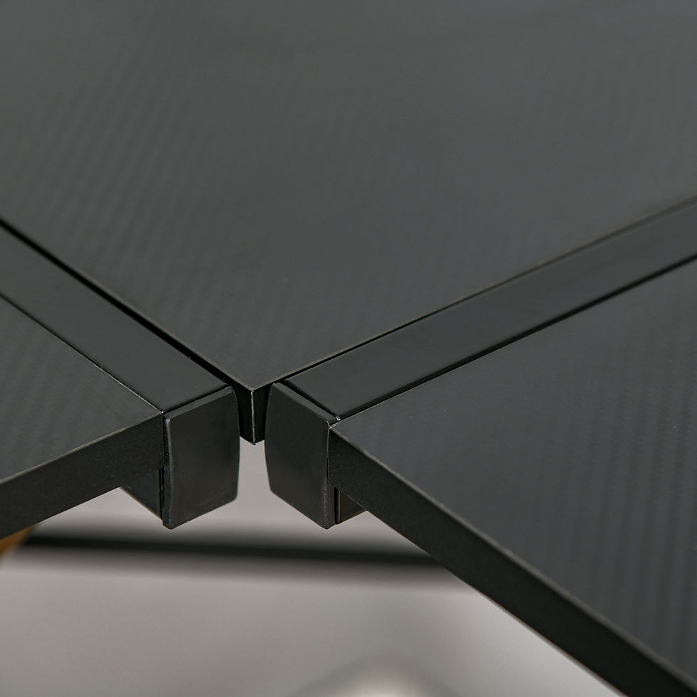 Thumbnail: Gaming Desk L-Shaped Corner Computer Table for Home Office PC Workstations with 