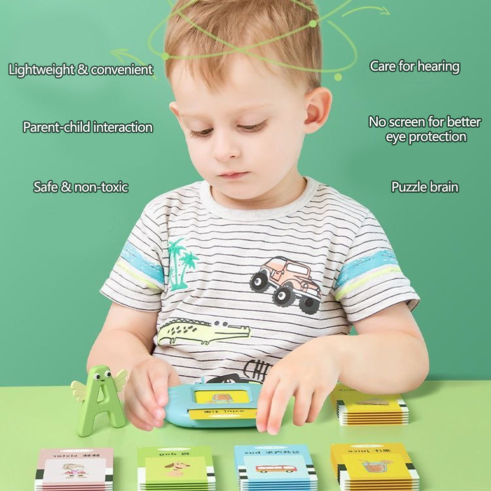 Thumbnail: Early Education Flash Card Learning Toys Talking Flashcards for Kids Preschool E