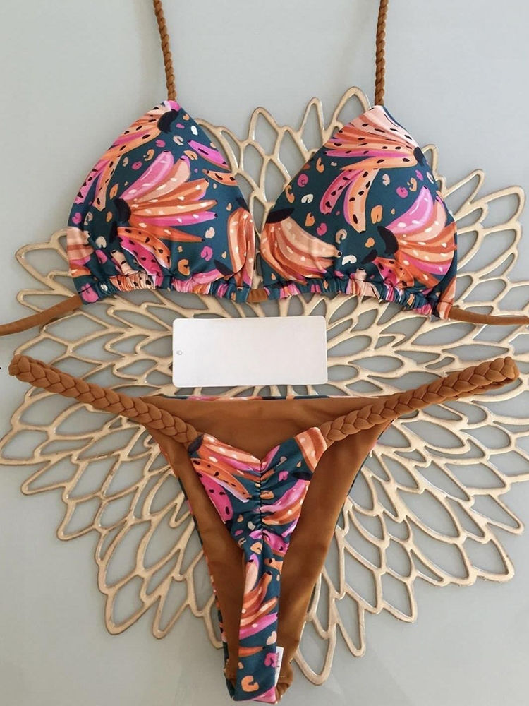 Thumbnail: Bikini High Waist Swimsuit