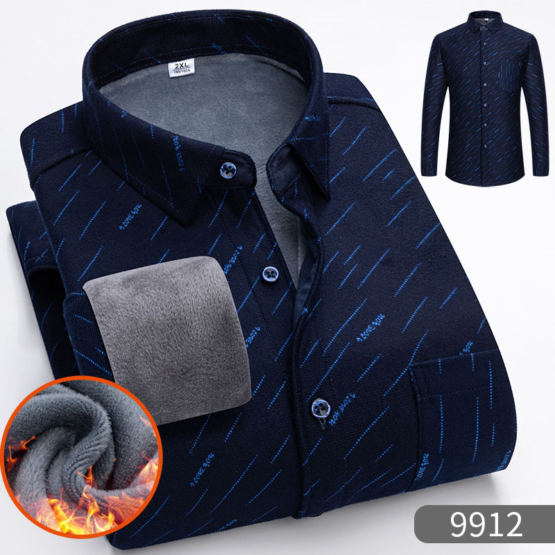 Thumbnail: Thicken Fleece Shirt